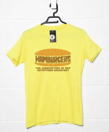 Breakfast Hamburgers Unisex T-Shirt 8Ball